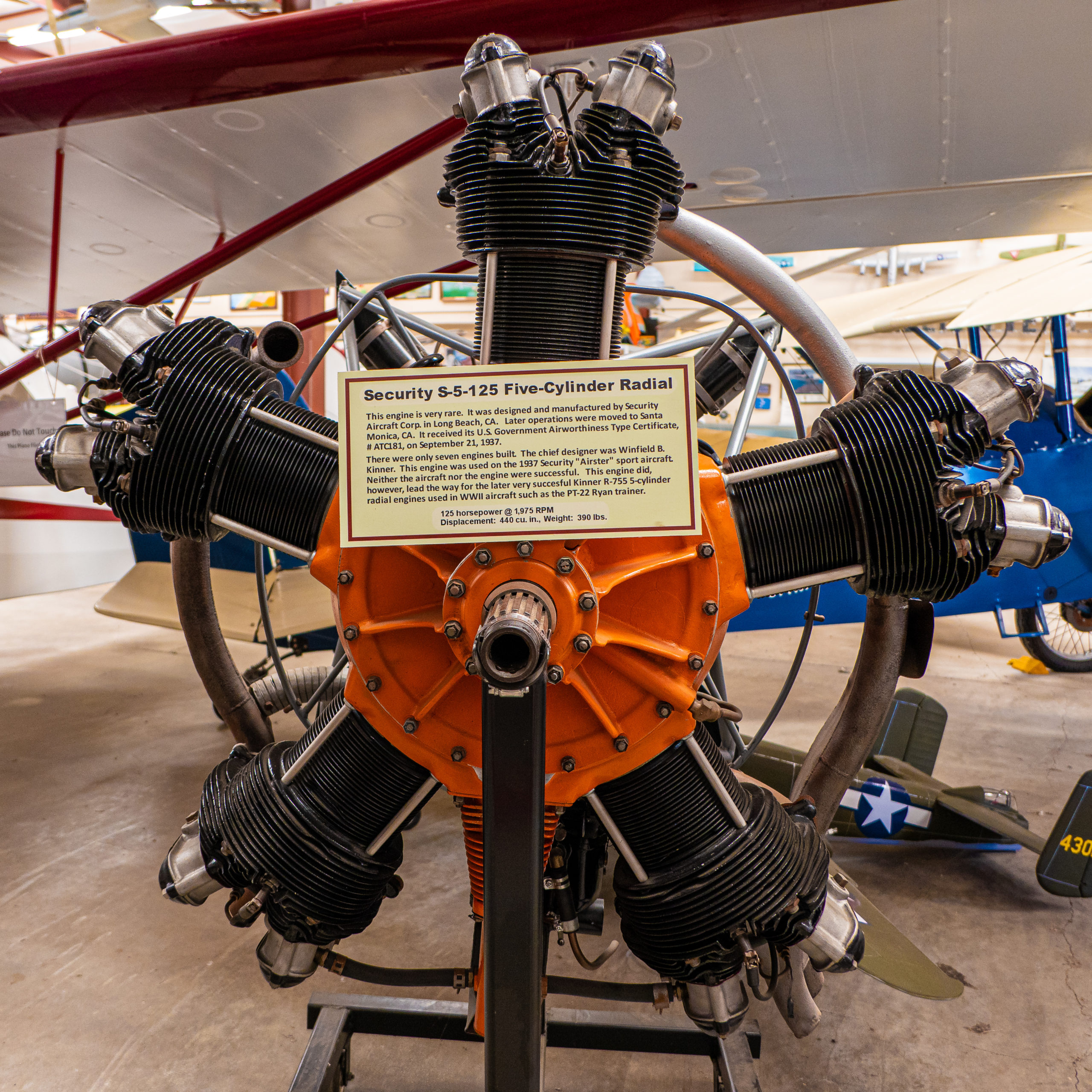 cylinder radial engine